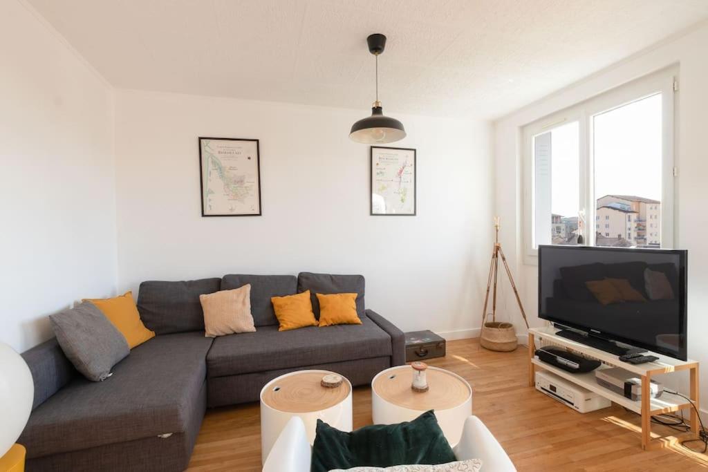 Cabana & Grand Appartement Cosy - Parking & Balcon 索恩河畔自由城 外观 照片