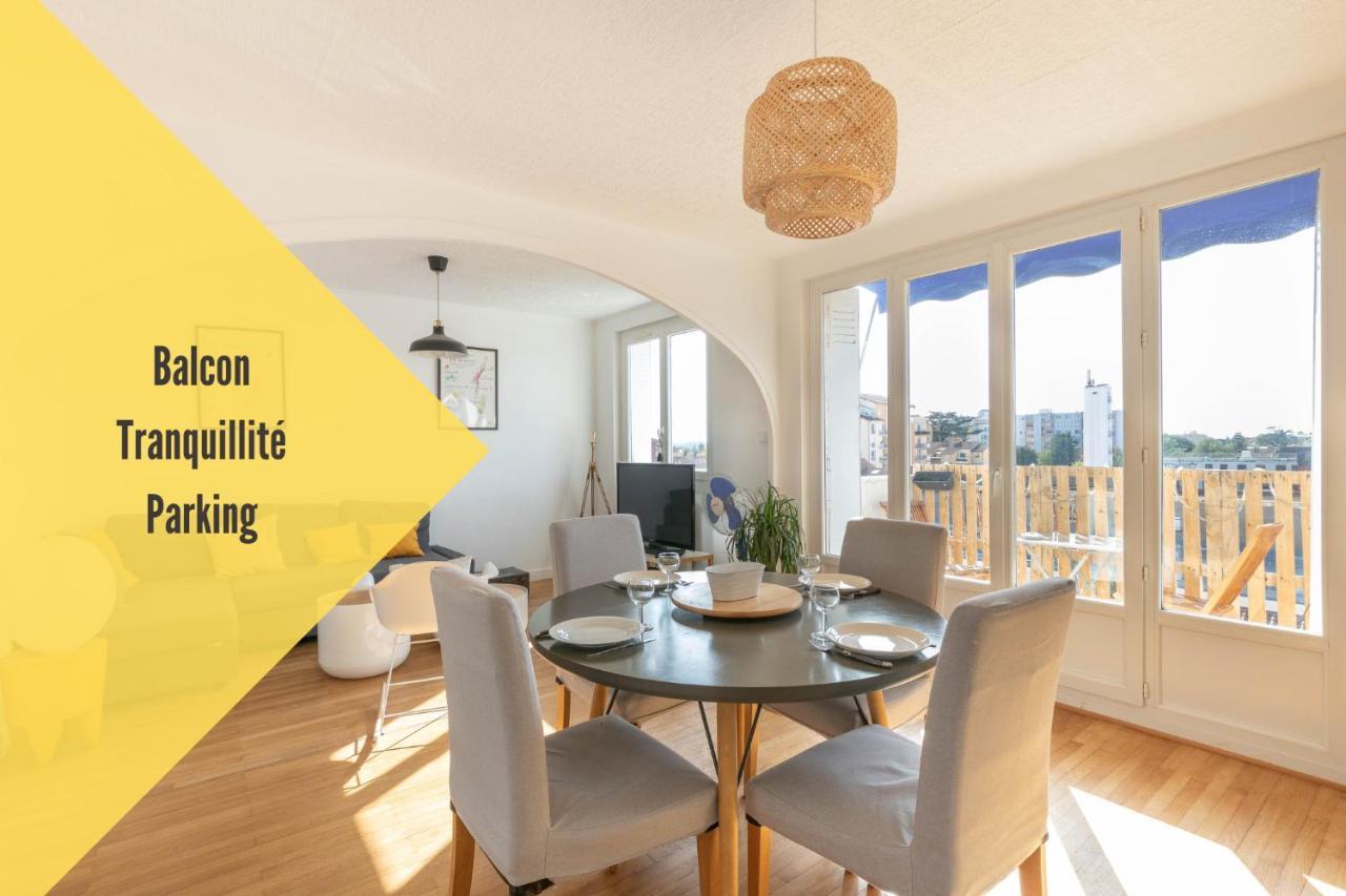 Cabana & Grand Appartement Cosy - Parking & Balcon 索恩河畔自由城 外观 照片