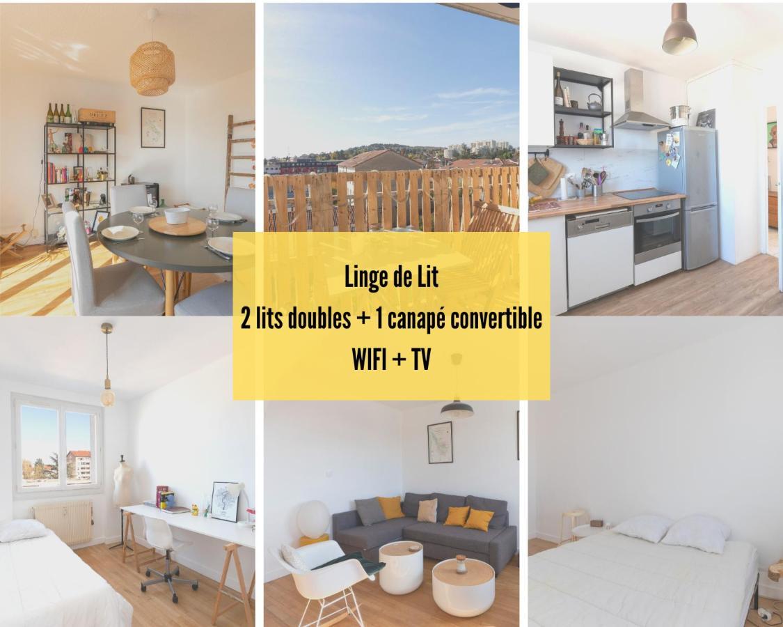 Cabana & Grand Appartement Cosy - Parking & Balcon 索恩河畔自由城 外观 照片