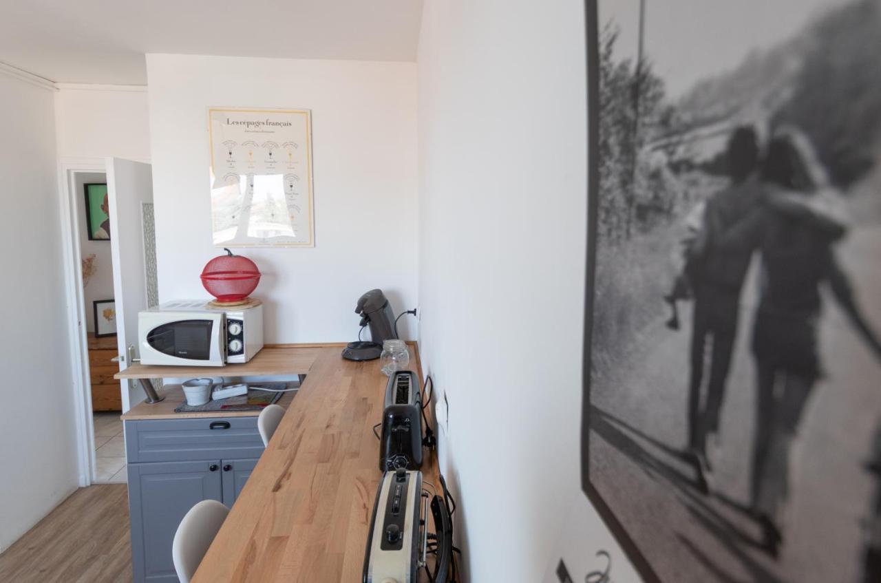 Cabana & Grand Appartement Cosy - Parking & Balcon 索恩河畔自由城 外观 照片